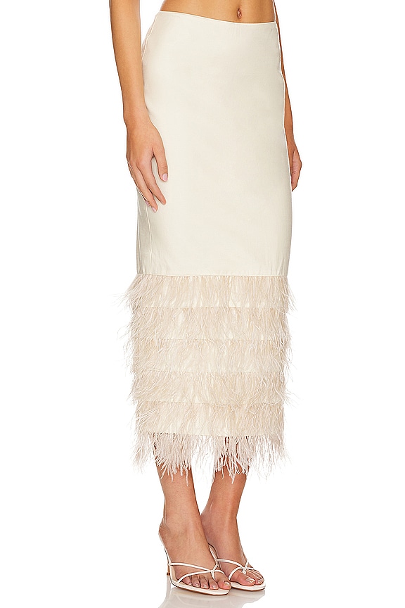 view 2 of 4 Anika Maxi Skirt in Beige Neutral