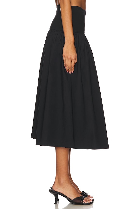 view 2 of 6 Mac Midi Skirt in Black