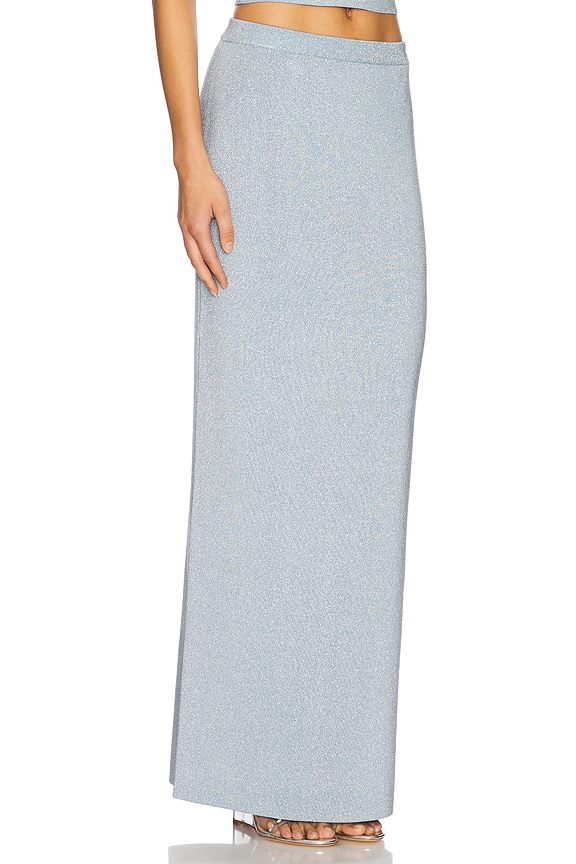 view 2 of 6 Carla Maxi Skirt in Ice Blue