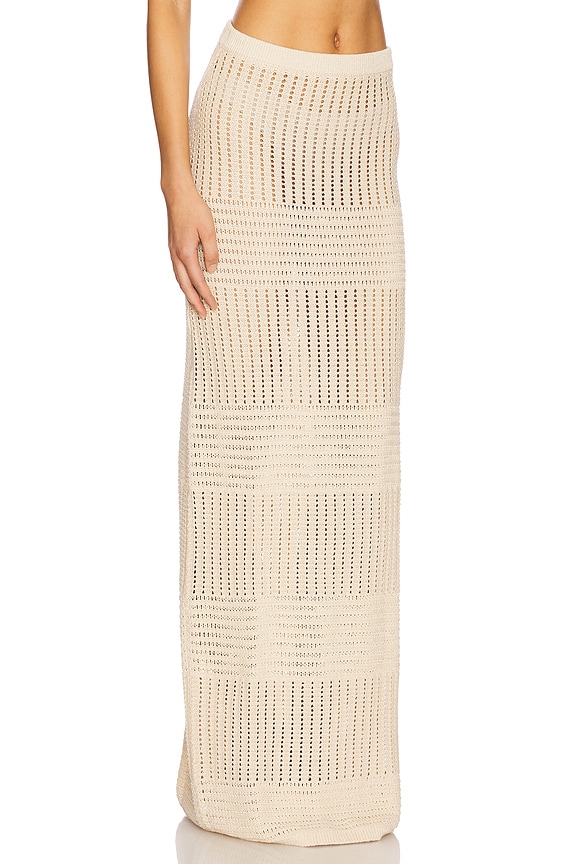 view 2 of 6 Aneta Maxi Skirt in Sand