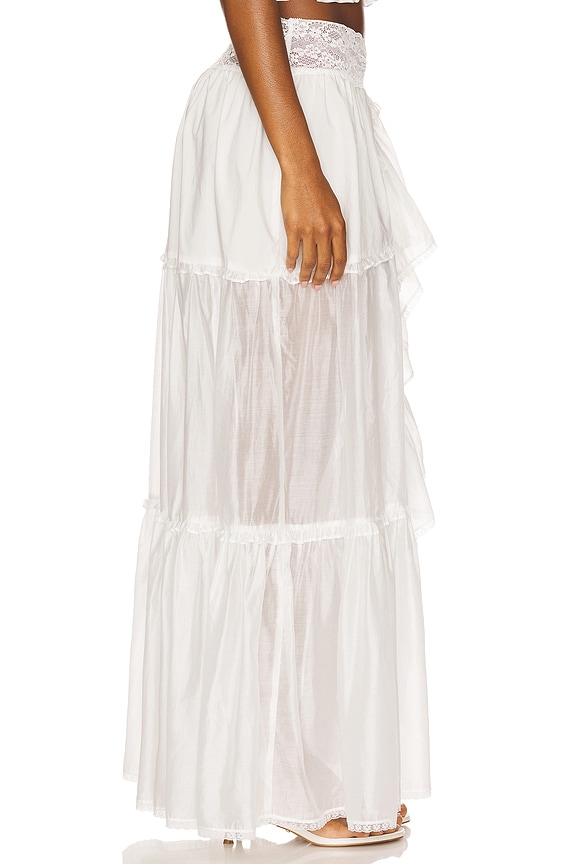 view 2 of 6 Castres Maxi Skirt in Ivory