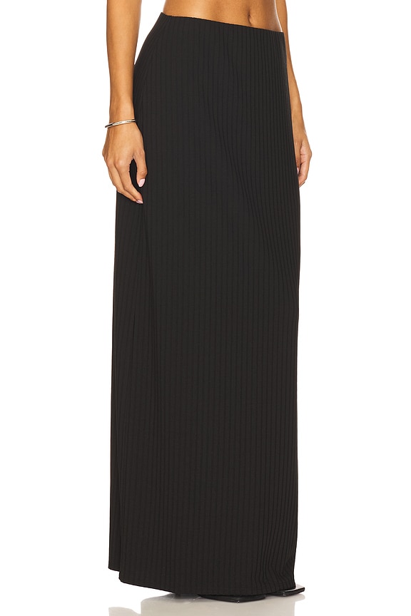 view 2 of 6 Cassie Maxi Skirt in Black