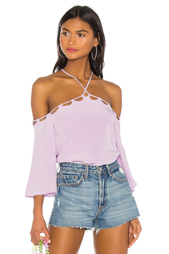 Lovers and Friends Cabana Top in Lilac REVOLVE