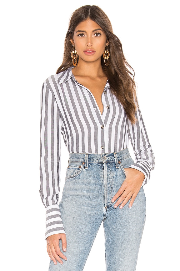 view 1 of 4 Dara Top in Multi Stripe