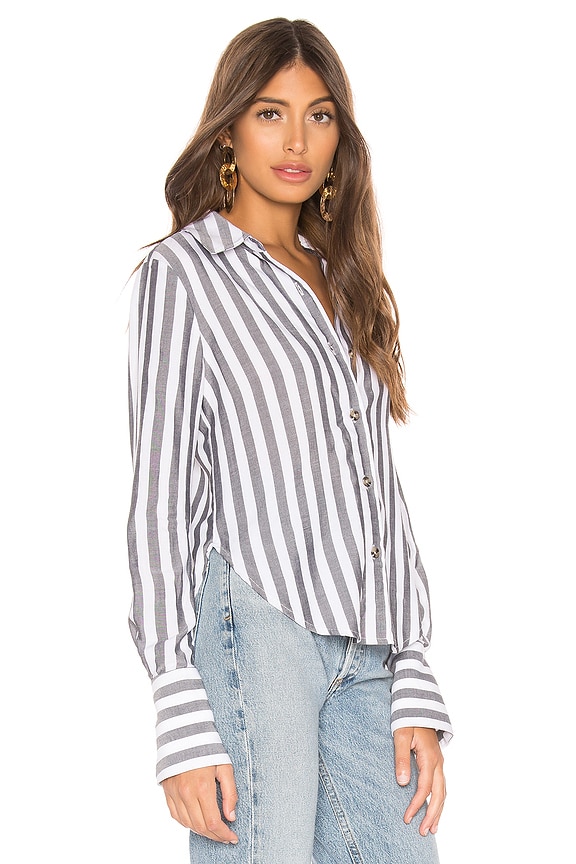 view 2 of 4 Dara Top in Multi Stripe