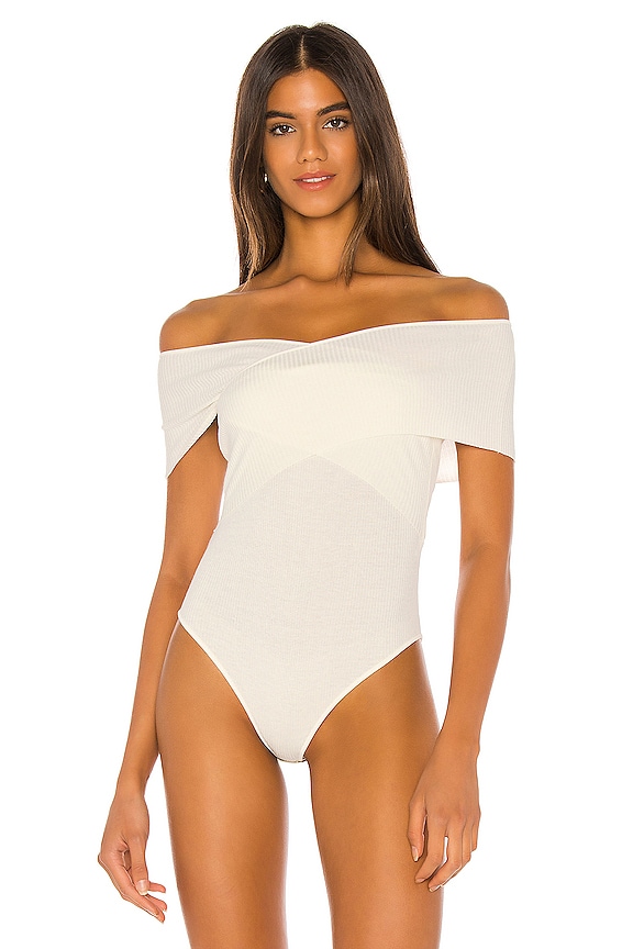 view 2 of 5 Gina Sweater Bodysuit in Cream