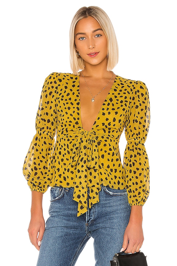 Lovers and Friends Henry Top in Mini Mara Print | REVOLVE