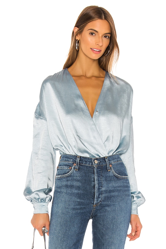 view 1 of 5 ROMI ボディスーツ in Baby Blue