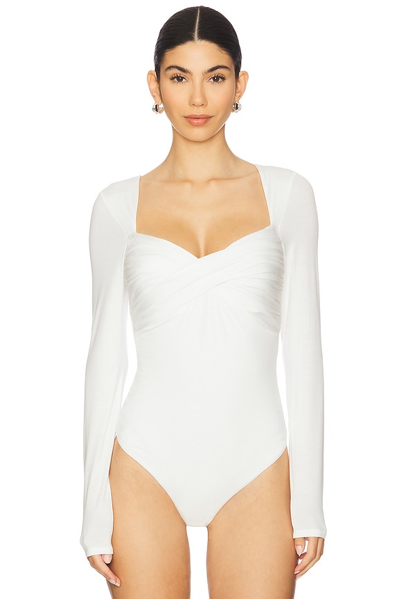 view 2 of 5 Mikka Bodysuit in White