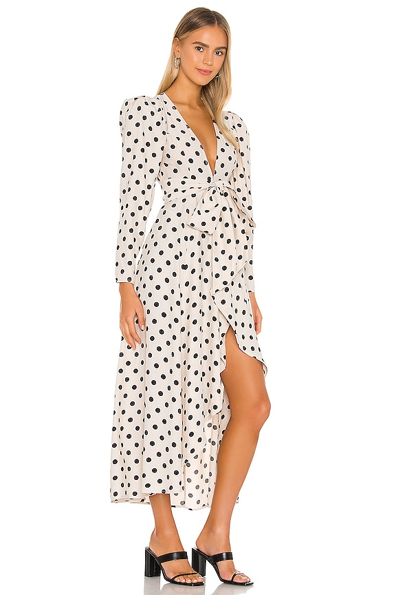 view 2 of 3 Paradise Maxi Blouse in Vanilla & Black