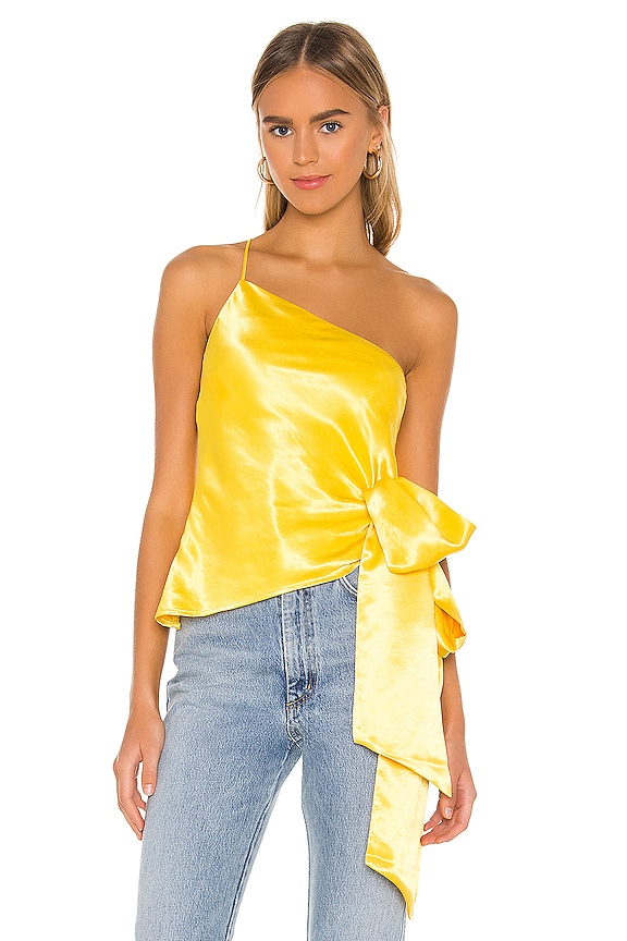 Lovers and Friends Coolidge Top in Canary Yellow | REVOLVE