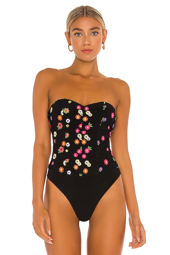 view 2 of 6 Youlanda Bodysuit in Black