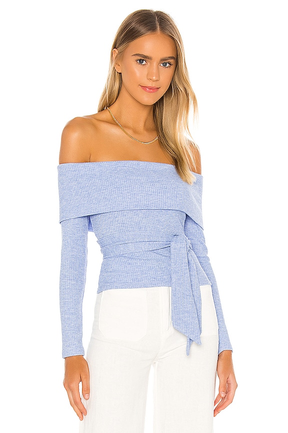 Lovers and Friends Ramona Top in Sky Blue | REVOLVE