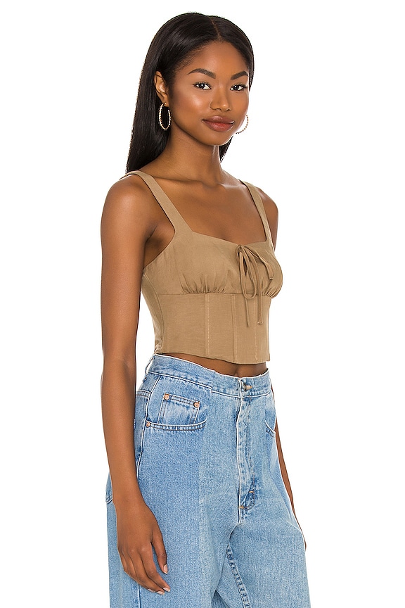 view 2 of 4 STEPH タンクトップ in Tan