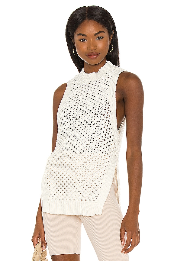 view 1 of 5 Oscar Knit Top in Ivory