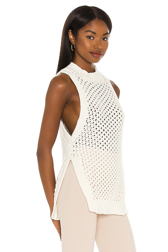 view 2 of 5 Oscar Knit Top in Ivory