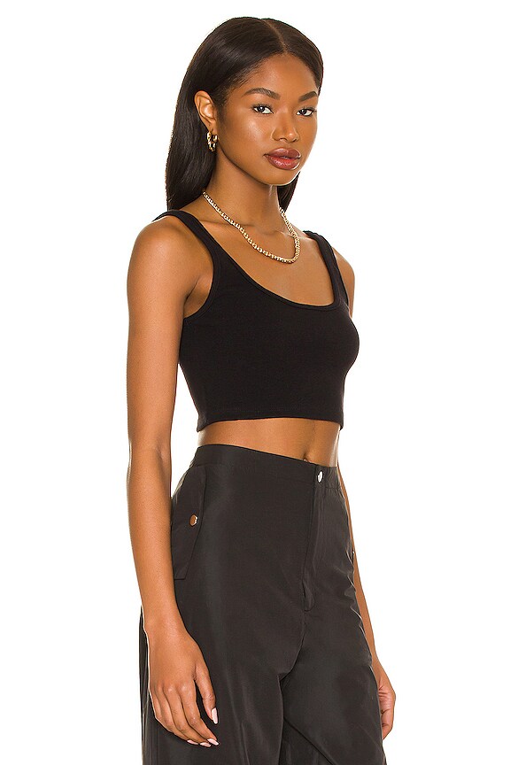 view 2 of 4 Luna Tank Top in Black