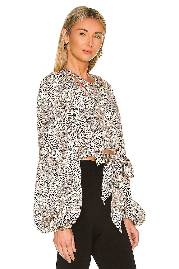 view 2 of 4 Anderson Top in Cheetah