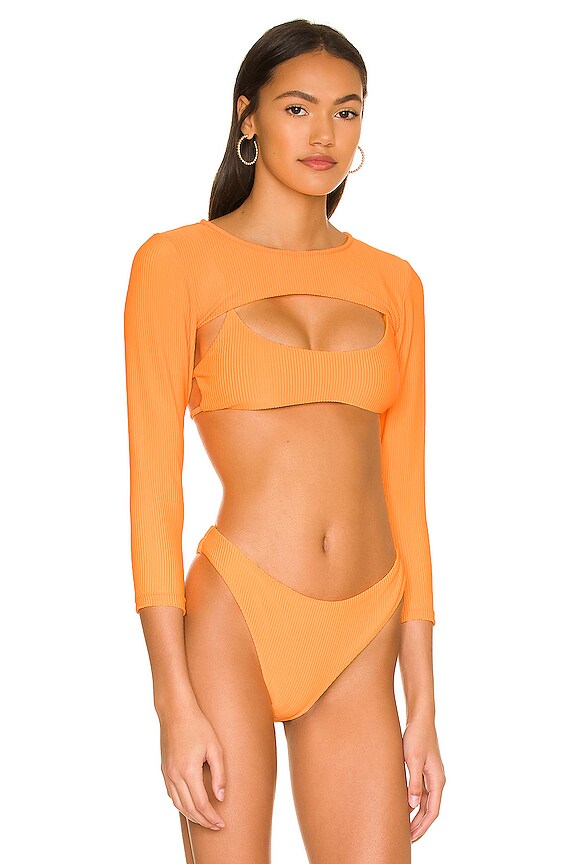 view 2 of 5 CACHE-ÉPAULES ATLAS in Bright Orange