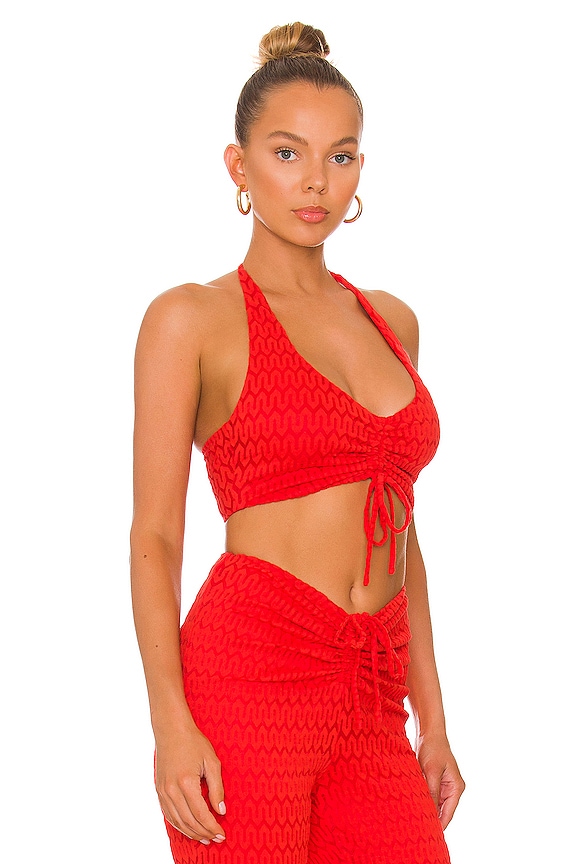 view 2 of 4 Kenya Top in Red