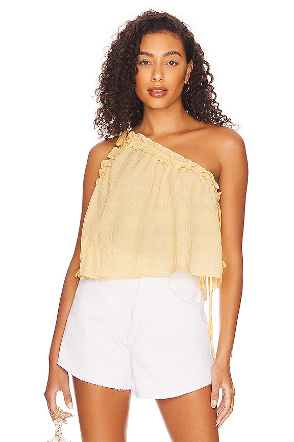 view 1 of 4 Tommy Top in Lemon Yellow