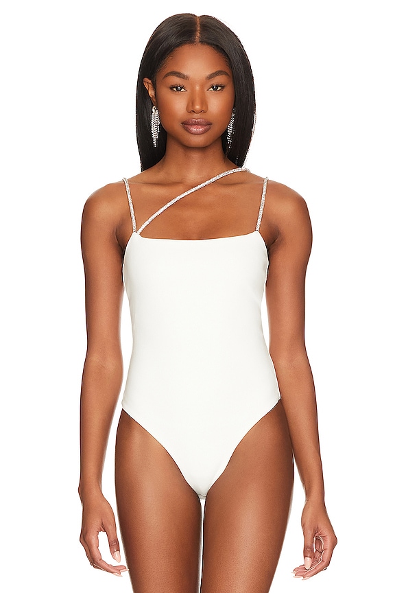 view 2 of 6 Julie Bodysuit in White