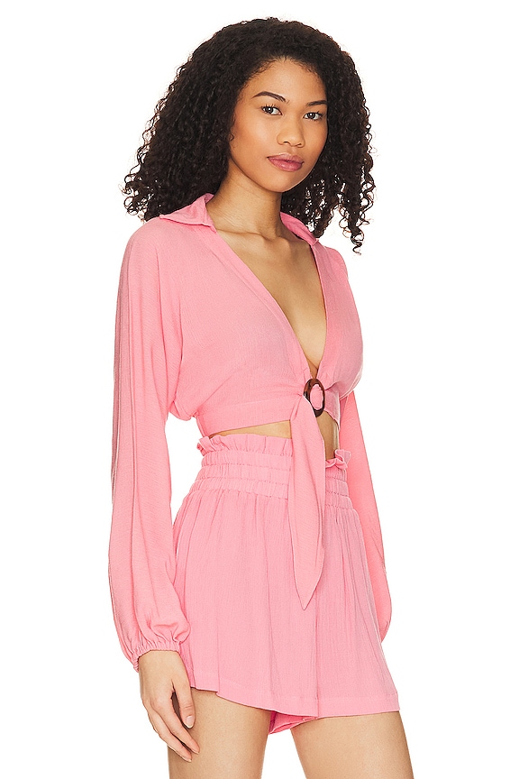 view 2 of 4 Mercy Top in Pink