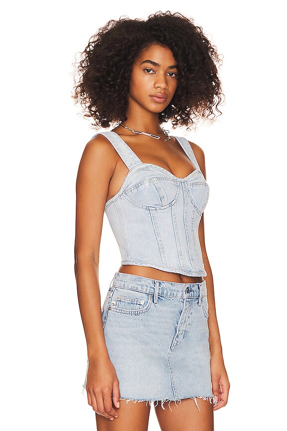 view 2 of 4 Kit Bustier Halter Top in Monroe