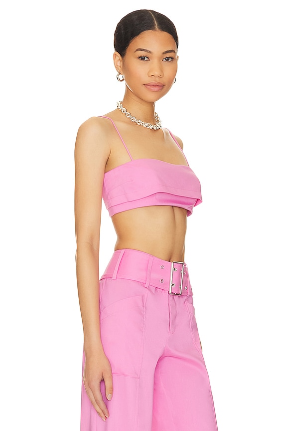 view 2 of 4 Lorelei Bra Top in Orchid Pink