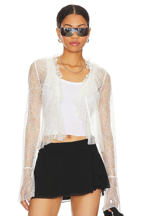 view 2 of 5 Hollyn Top in White