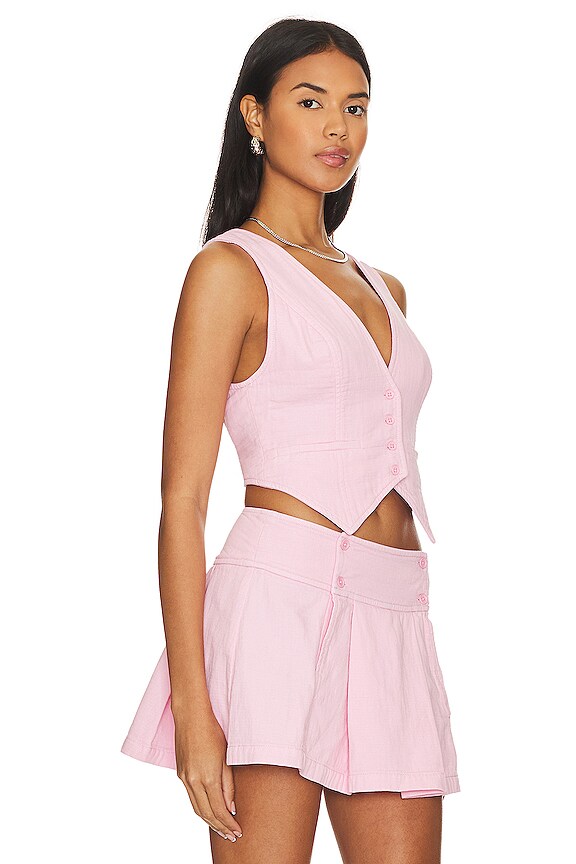 view 2 of 4 Sean Top in Candy Pink