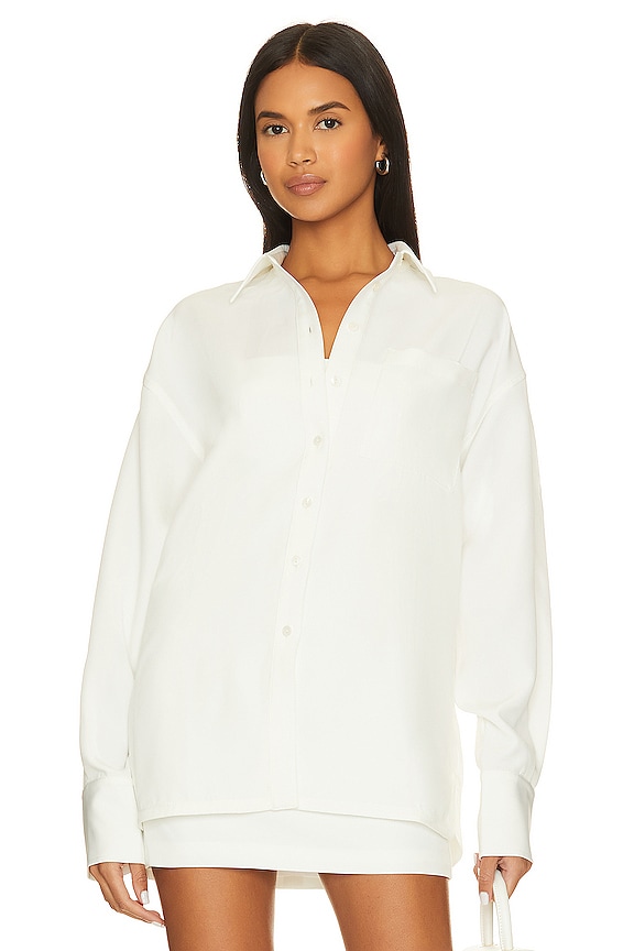 view 2 of 5 CHEMISE RENN in Ivory White