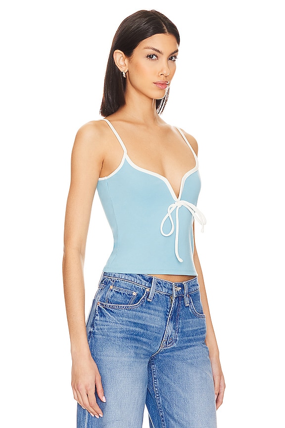 view 2 of 4 Maddison Top in Pool Blue