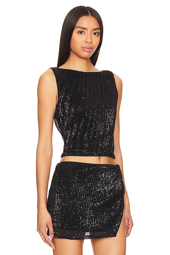 view 2 of 5 Selma Top in Black