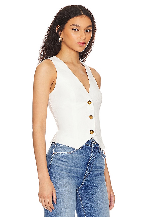 view 2 of 4 Asa Vest in Ivory