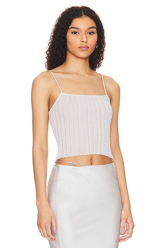 view 2 of 5 Dropped Needle Tank in Grey