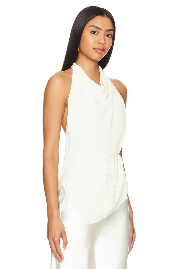 view 2 of 4 Burke Top in Pale Yellow