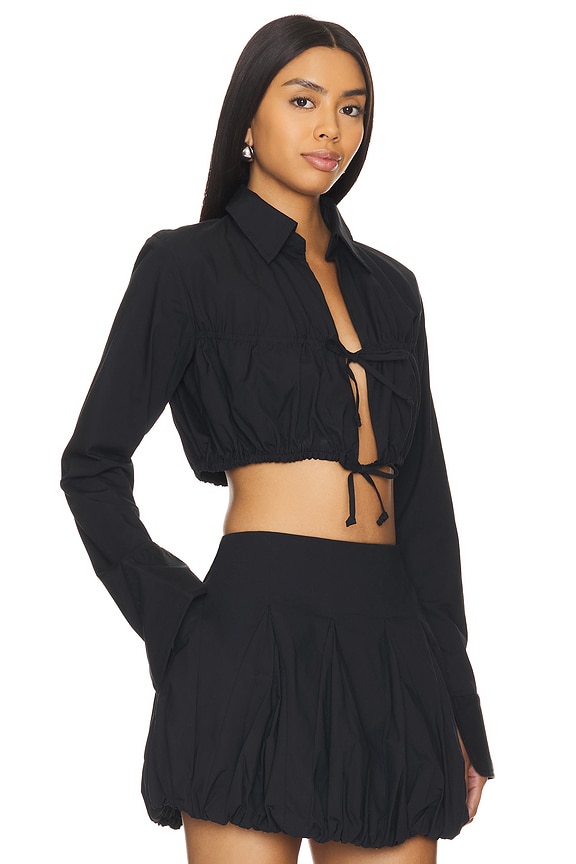 view 2 of 4 x Maggie MacDonald Valerie Top in Black