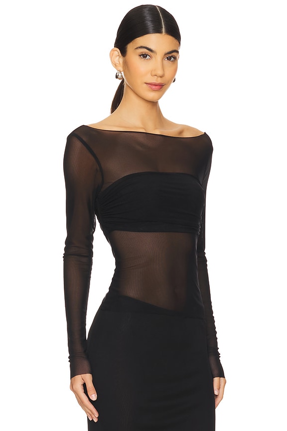 view 2 of 4 FIO トップ in Black