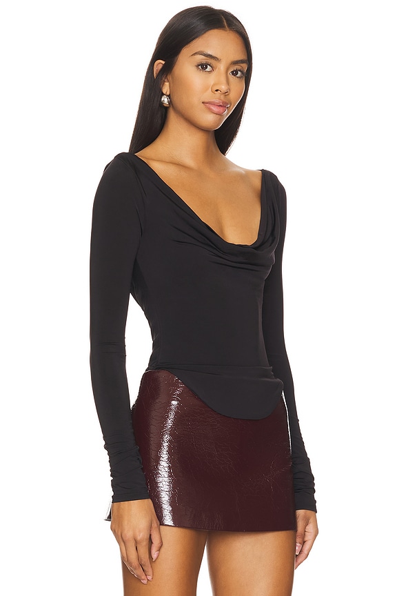 view 2 of 4 Xander Top in Black