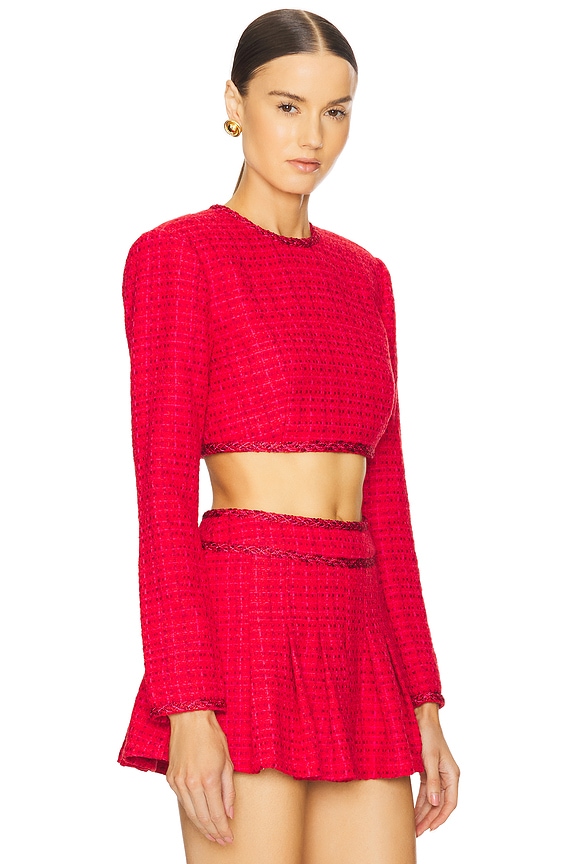 view 2 of 5 ALINA 탑 in Rose Red