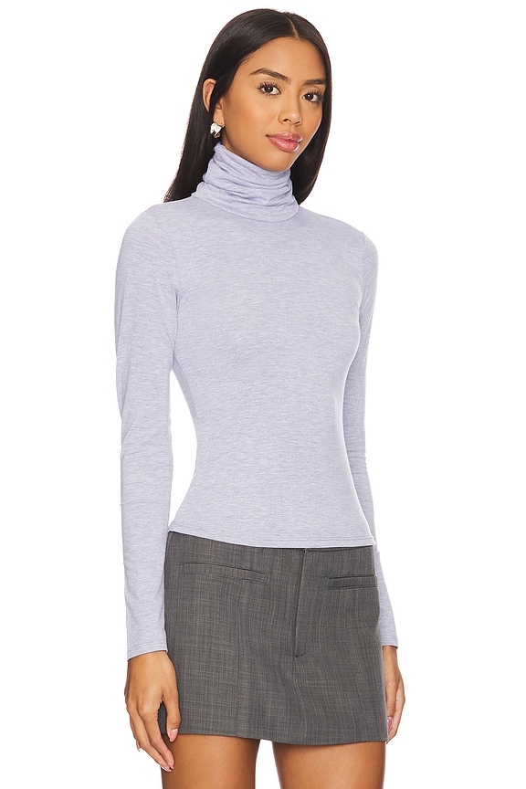 view 2 of 4 KATIE タートルネック in Heather Grey