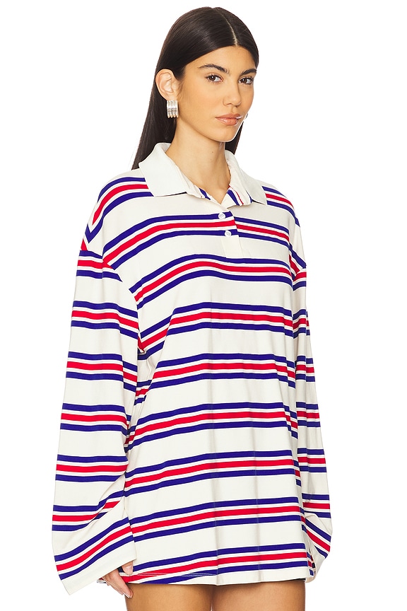 view 2 of 4 Erin Polo in Red Stripe