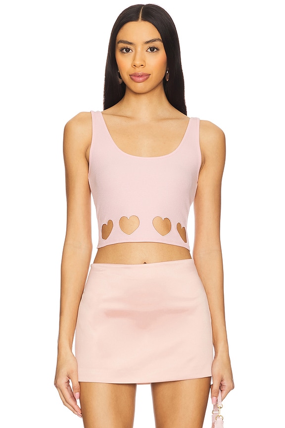 view 1 of 4 Dylan Top in Soft Pink