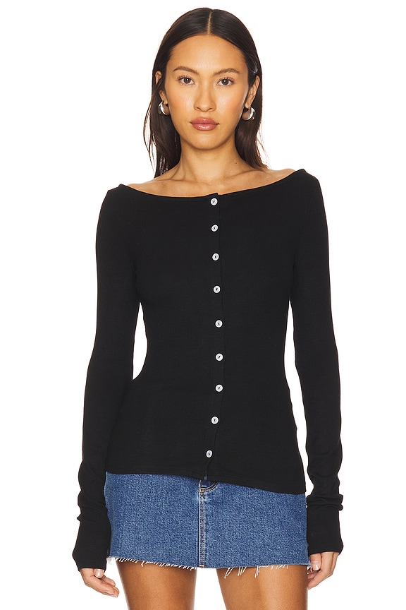 view 2 of 5 Jeanna Top in Black