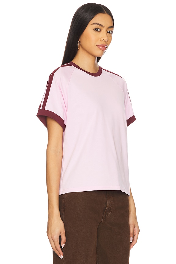 view 2 of 4 CAMISETA CHARLIE in Pink & Maroon