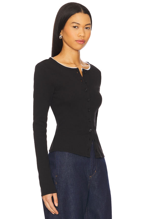 view 2 of 4 КАРДИГАН DARBY in Black