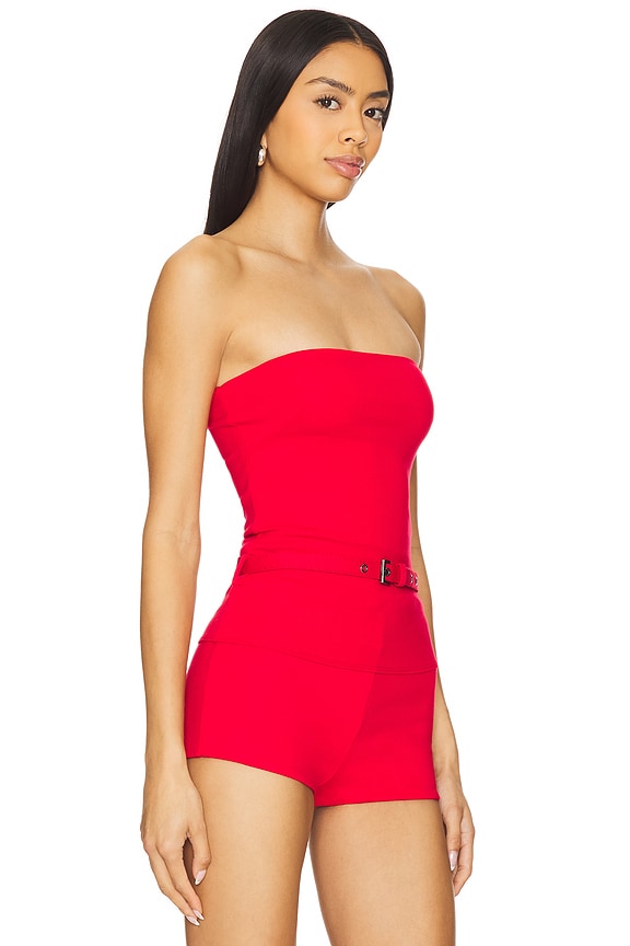 view 2 of 4 Molly Top in Cherry Red