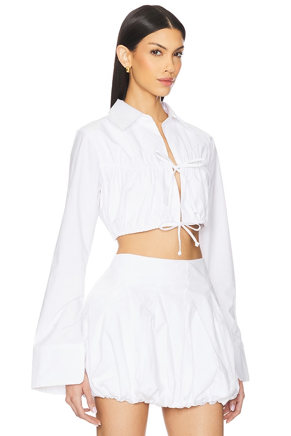 view 2 of 4 Valerie Top in White