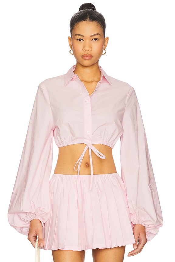 view 2 of 5 Renae Top in French Pink